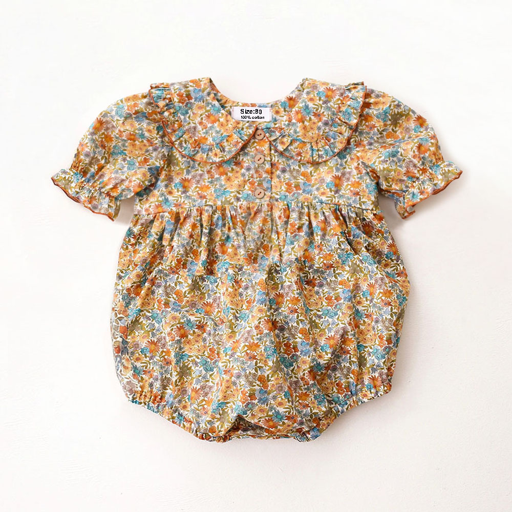 Summer Newborn Infant One-Piec - огляд і ціна Newborn Baby Girl Romper Floral