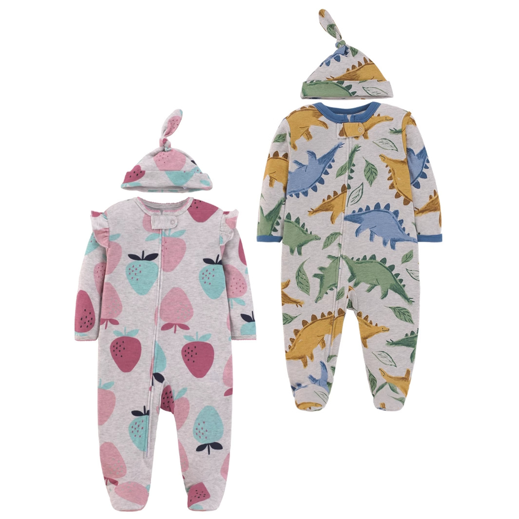 Newborn Baby Pure Cotton Rompe - огляд і ціна Cotton Baby Onesies Zipper