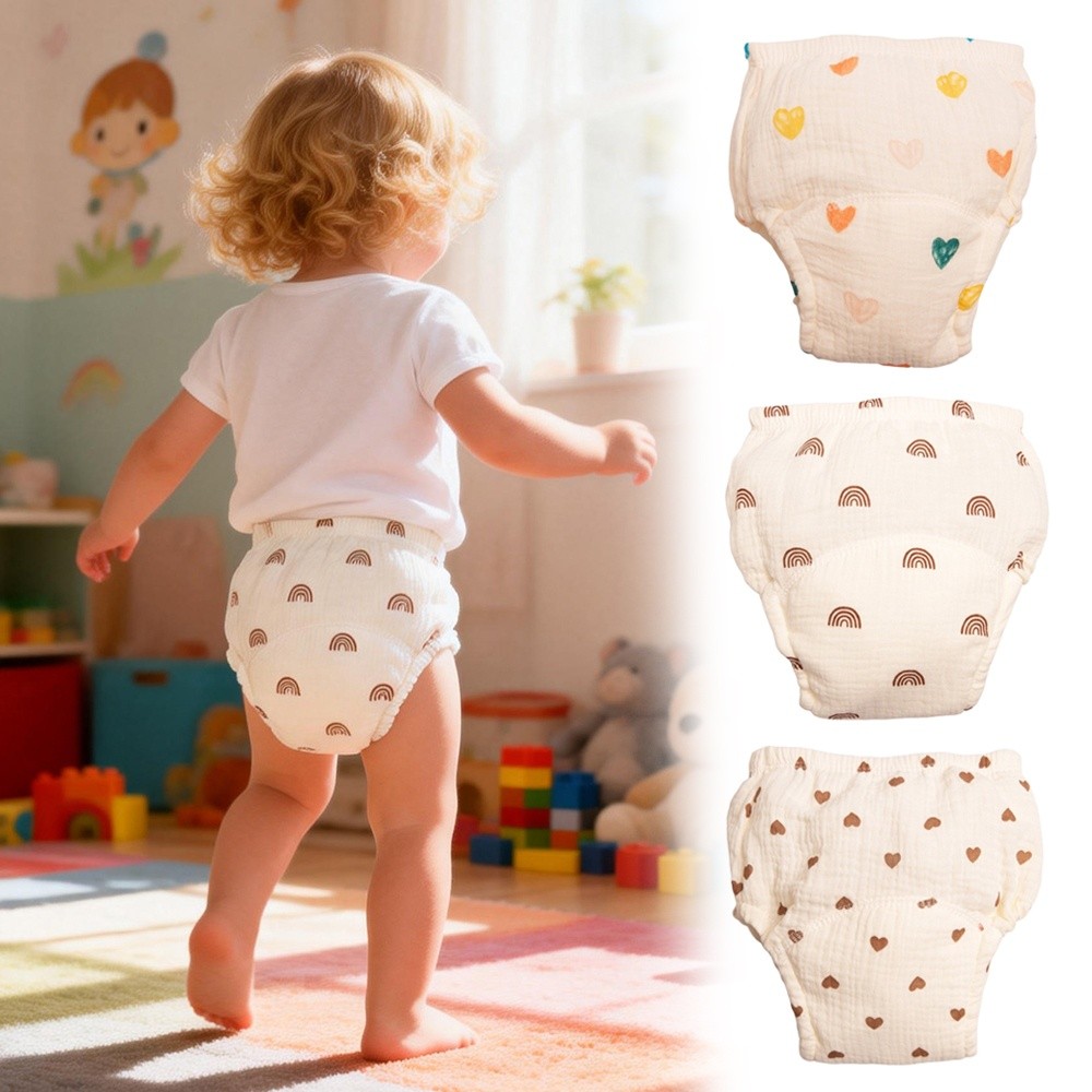Cotton Gauze Baby Training Pan - огляд і ціна Toddler Training Pants Leak Proof