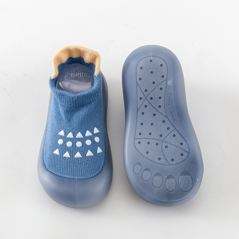 Baby Floor Shoes Blue and Pink - огляд і ціна Unisex Baby Socks Non Slip