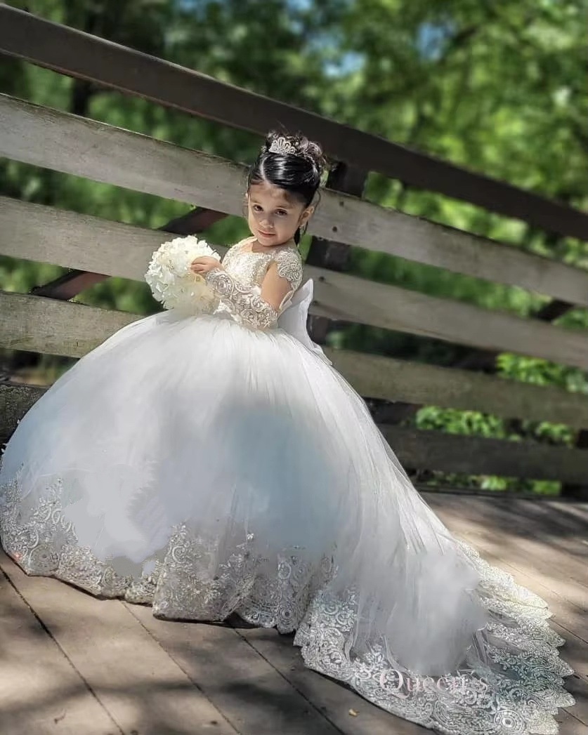 JDY Custom Made Princess Flowe - огляд і ціна Toddler Girl Tulle Party Dress