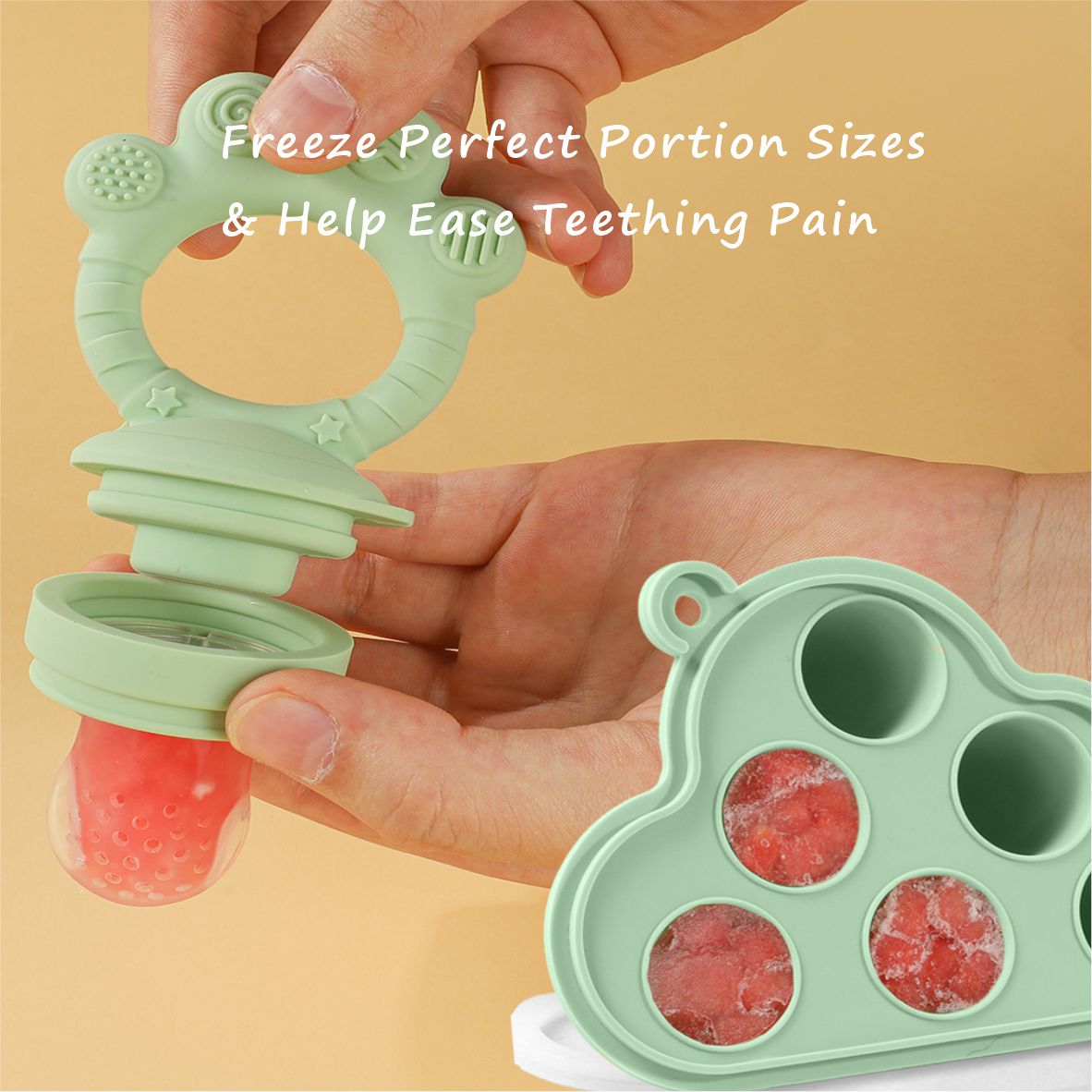 Baby Fruit Food Feeder & Freez - огляд і ціна Feeding