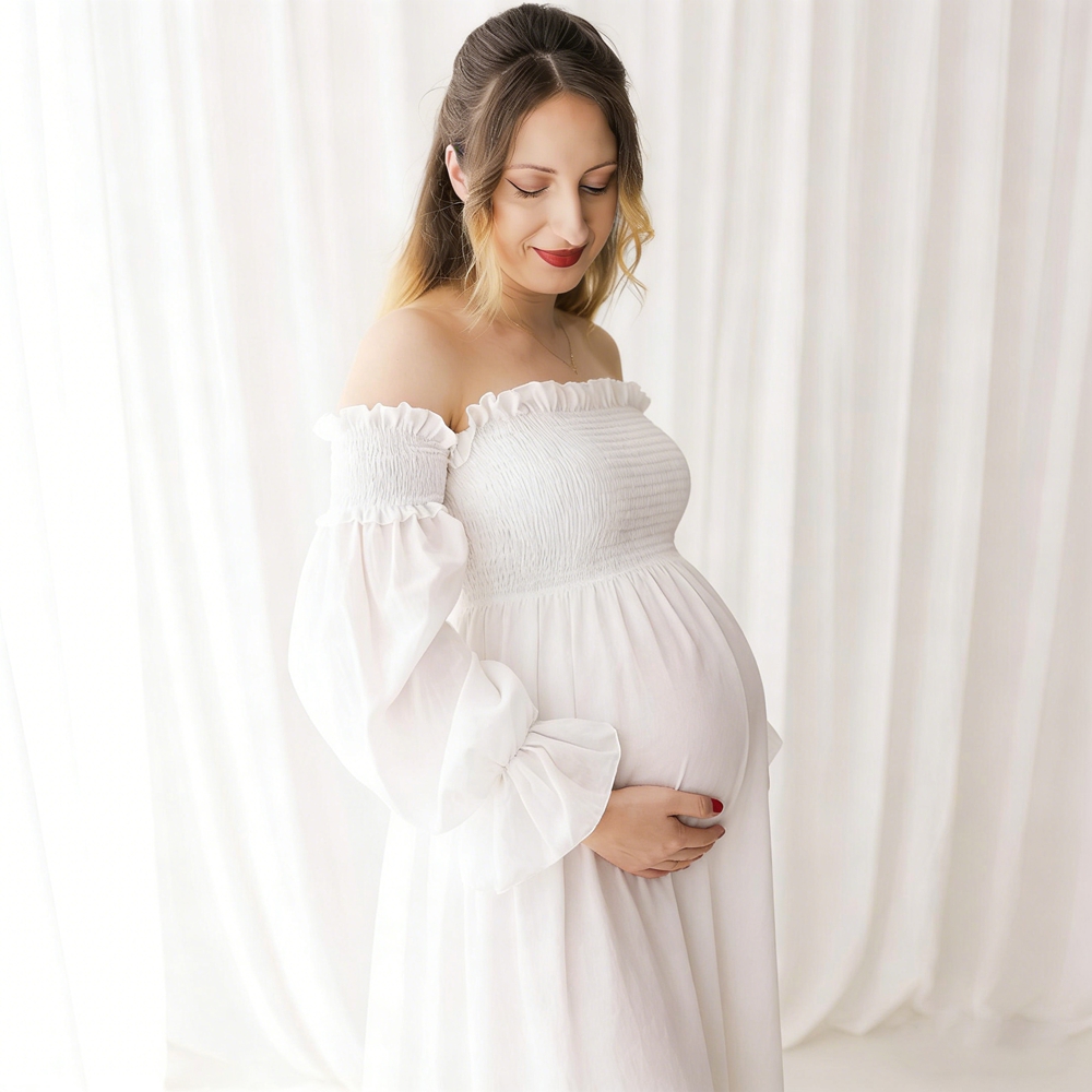 Maternity Dress Photography Wh - огляд і ціна Maternity Wear