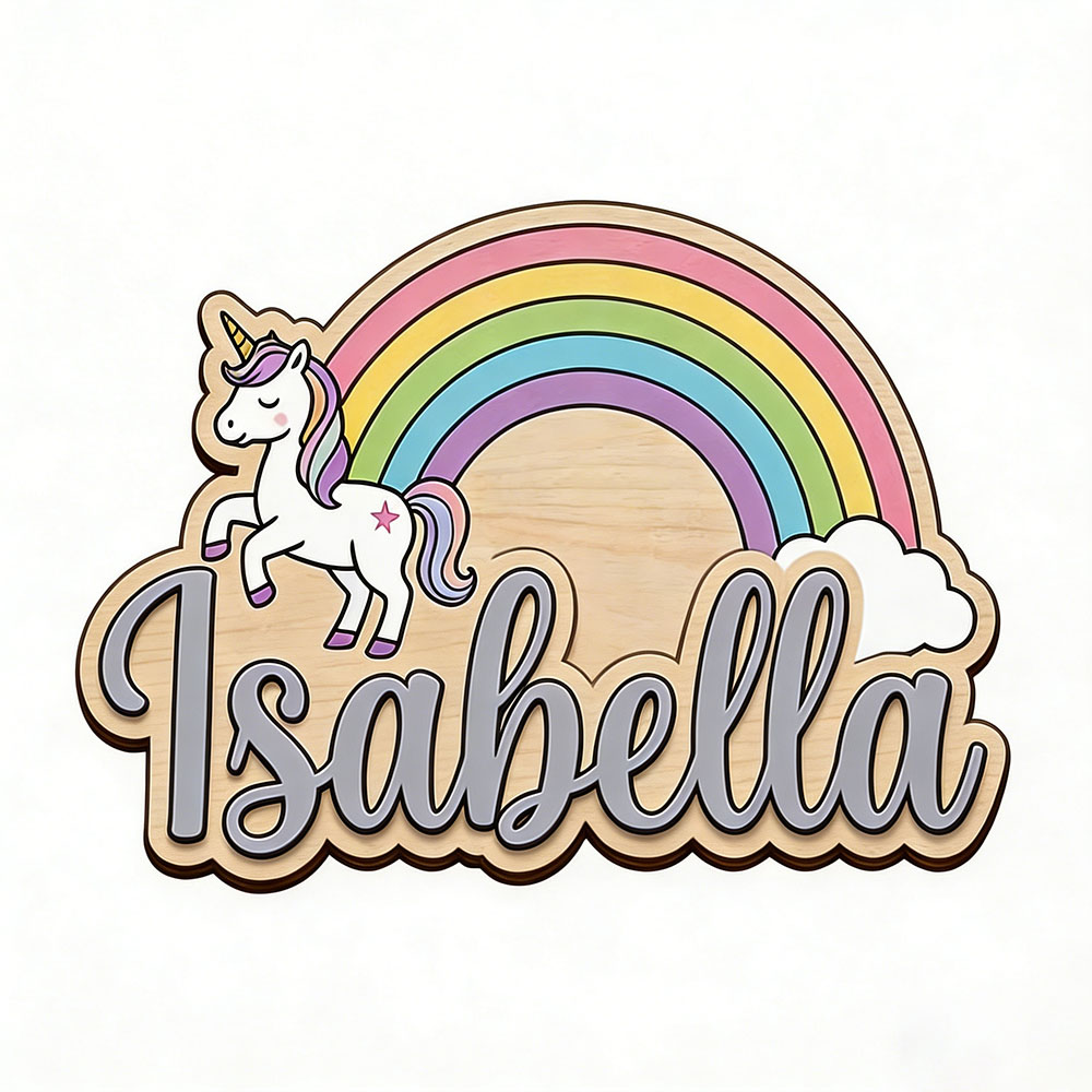 Unicorn & Pastel Rainbow Custo - огляд і ціна Nursery
