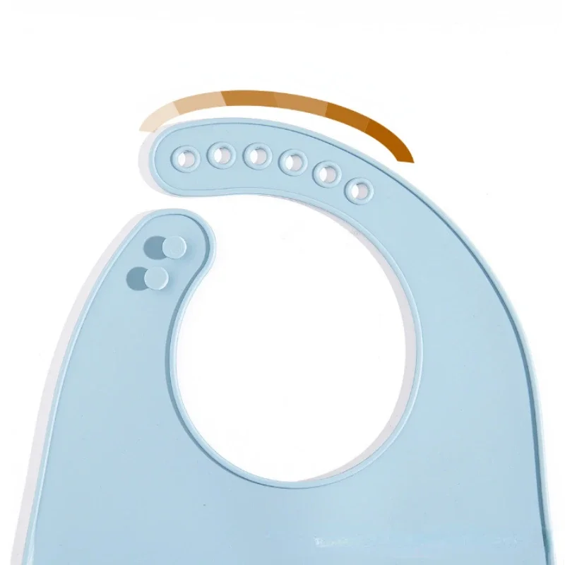 1Pcs Food Grade Silicone Baby  - огляд і ціна Waterproof Baby Bibs Silicone