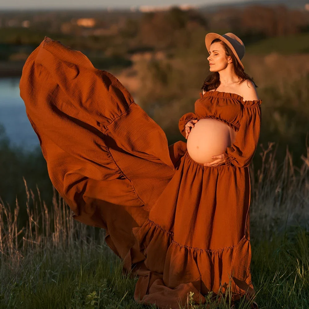 Sexy Off Shoulder Retro Matern - огляд і ціна Maternity Wear