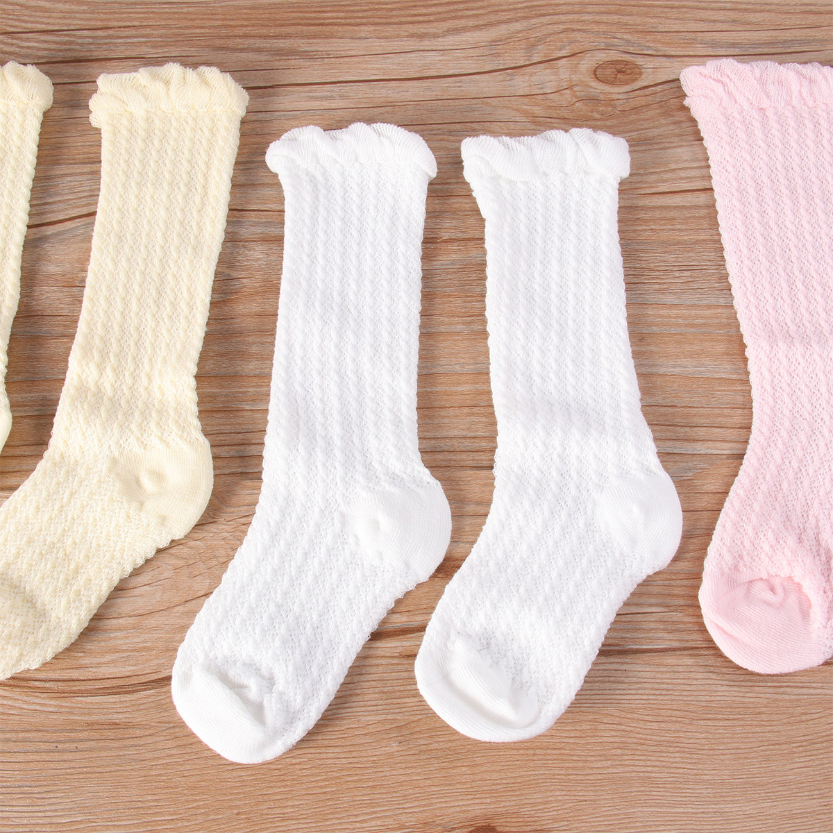 3Pairs Anti-Mosquito Long Sock - огляд і ціна Unisex Baby Socks Non Slip