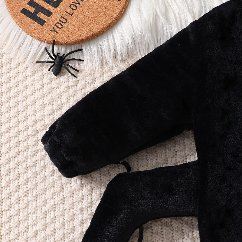Newborn Baby Black Spider Romp - огляд і ціна Cotton Baby Onesies Zipper